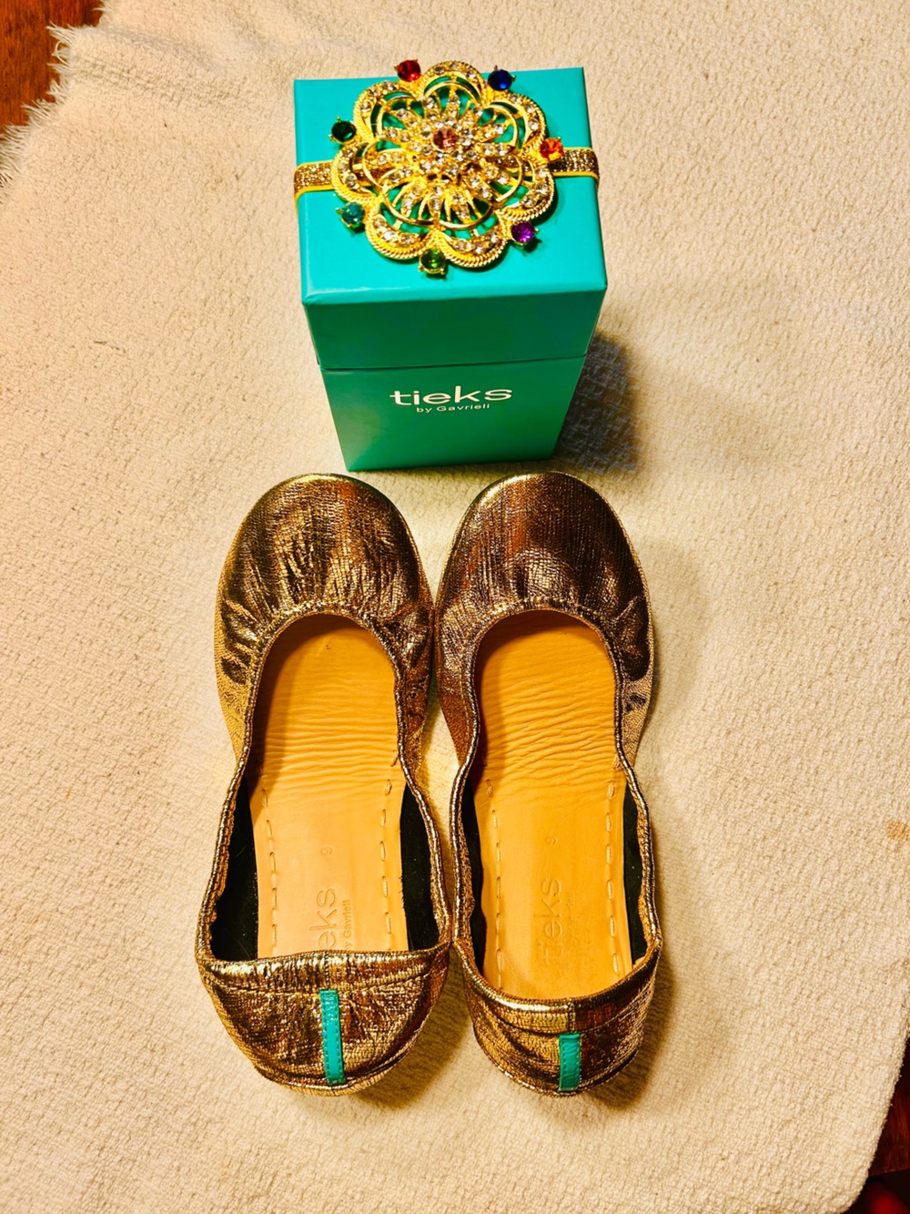 Tieks Theia Limited Edition Ballet Flats – Size 9